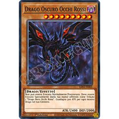 LDS1-IT003 Drago Oscuro Occhi Rossi comune 1a Edizione (IT) -NEAR MINT-