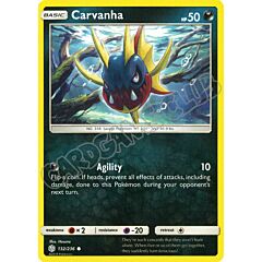 132 / 236 Carvanha comune normale (EN) -NEAR MINT-