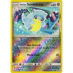 137 / 236 Alolan Sandhrew comune foil reverse (EN) -NEAR MINT-