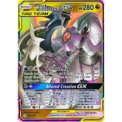 156 / 236 Arceus & Dialga & Palkia GX rara GX foil (EN) -NEAR MINT-