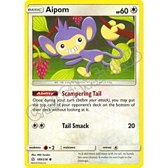 169 / 236 Aipom comune normale (EN) -NEAR MINT-