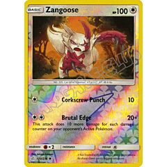 173 / 236 Zangoose non comune foil reverse (EN) -NEAR MINT-