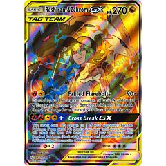 222 / 236 Reshiram & Zekrom GX ultra rara foil (EN) -NEAR MINT-