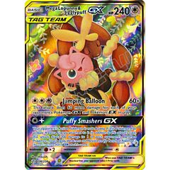 226 / 236 Mega Lopunny & Jigglypuff GX ultra rara foil (EN) -NEAR MINT-