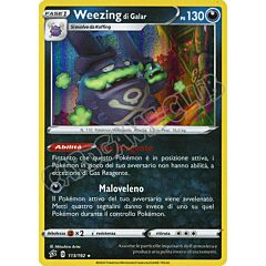 113 / 192 Weezing di Galar rara foil (IT) -NEAR MINT-