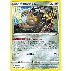 126 / 192 Meowth di Galar comune normale (IT) -NEAR MINT-