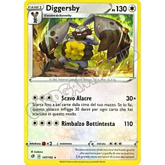 147 / 192 Diggersby rara normale (IT) -NEAR MINT-