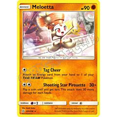 123 / 236 Meloetta rara normale (EN) -NEAR MINT-