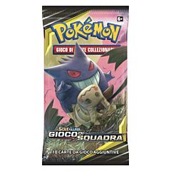 Sole e Luna Gioco di Squadra busta 10 carte Artwork Gengar e Mimikyu (IT)