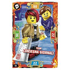 053 / 252 Team Consegna Giornali normale (IT) -NEAR MINT-