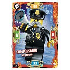 054 / 252 Commissario Megafono normale (IT) -NEAR MINT-