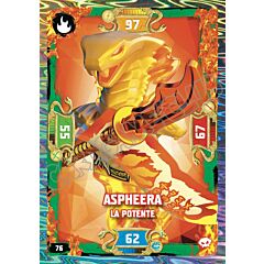 076 / 252 Aspheera la Potente foil (IT) -NEAR MINT-