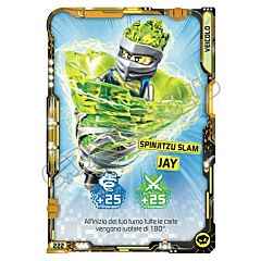 222 / 252 Spinjitzu Slam - Jay normale (IT) -NEAR MINT-