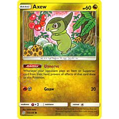 154 / 236 Axew comune normale (EN) -NEAR MINT-