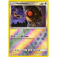 165 / 236 Hoothoot comune foil reverse (EN) -NEAR MINT-