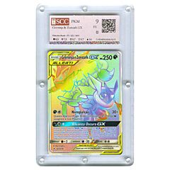 222 / 214 Greninja e Zoroark GX rara segreta foil (IT) -GRADATA-SCC/09