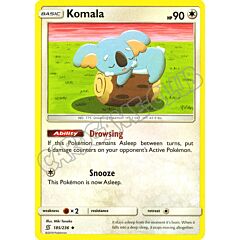 185 / 236 Komala non comune normale (EN) -NEAR MINT-