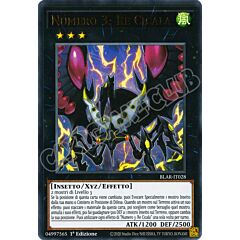 BLAR-IT028 Numero 3: Re Cicala ultra rara 1a Edizione (IT) -NEAR MINT-