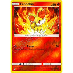 014 / 131 Fennekin comune foil reverse (EN) -NEAR MINT-