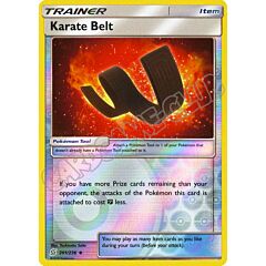 201 / 236 Karate Belt non comune foil reverse (EN) -NEAR MINT-