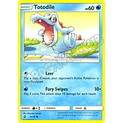 22 / 70 Totodile comune normale (EN) -NEAR MINT-