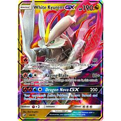 48 / 70 White Kyurem GX rara GX foil (EN) -NEAR MINT-