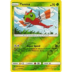 002 / 156 Yanma comune foil reverse (EN) -NEAR MINT-