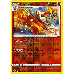 024 / 189 Blaziken rara foil reverse (IT) -NEAR MINT-