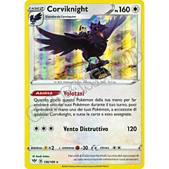 156 / 189 Corviknight rara foil (IT) -NEAR MINT-
