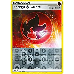 174 / 189 Energia Fuoco Calore non comune foil reverse (IT) -NEAR MINT-