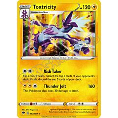 063 / 189 Toxtricity rara foil (EN) -NEAR MINT-