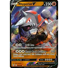 095 / 189 Rhyperior V rara V foil (EN) -NEAR MINT-