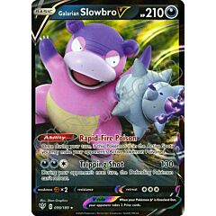099 / 189 Galarian Slowbro V rara V foil (EN) -NEAR MINT-