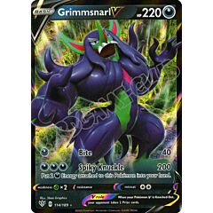 114 / 189 Grimmsnarl V rara V foil (EN) -NEAR MINT-