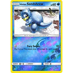 028 / 156 Alolan Sandshrew comune foil reverse (EN) -NEAR MINT-