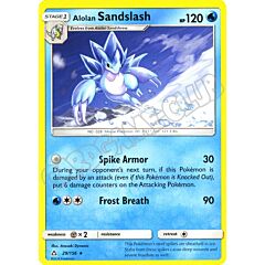 029 / 156 Alolan Sandslash rara normale (EN) -NEAR MINT-
