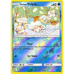 030 / 156 Alolan Vulpix comune foil reverse (EN) -NEAR MINT-