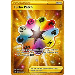 200 / 189 Turbo Patch rara segreta foil (EN) -NEAR MINT-