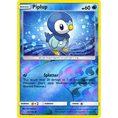 031 / 156 Piplup comune foil reverse (EN) -NEAR MINT-
