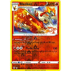 024 / 189 Blaziken rara foil reverse (EN) -NEAR MINT-