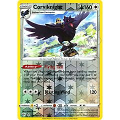 156 / 189 Corviknight rara foil reverse (EN) -NEAR MINT-