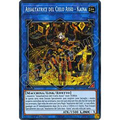 MP20-IT023 Assaltatrice del Cielo Asso - Kaina rara segreta prismatica 1a Edizione (IT) -NEAR MINT-
