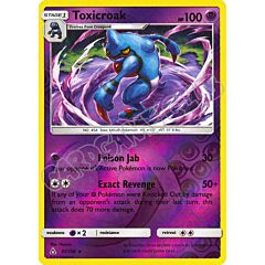 057 / 156 Toxicroak rara foil reverse (EN) -NEAR MINT-