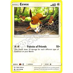 105 / 156 Eevee comune normale (EN) -NEAR MINT-