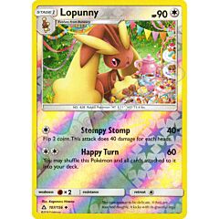 107 / 156 Lopunny non comune foil reverse (EN) -NEAR MINT-