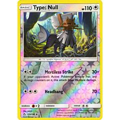 115 / 156 Type: Null rara foil reverse (EN) -NEAR MINT-