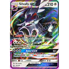 116 / 156 Silvally GX rara GX foil (EN) -NEAR MINT-