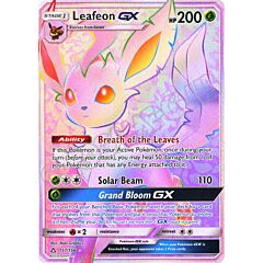 157 / 156 Leafeon GX rara segreta foil (EN) -NEAR MINT-