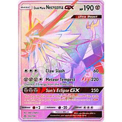 163 / 156 Dusk Mane Necrozma GX rara segreta foil (EN) -NEAR MINT-