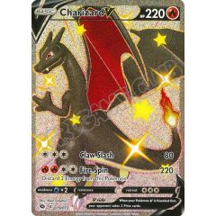 79 / 73 Charizard V rara segreta foil (EN) -NEAR MINT-